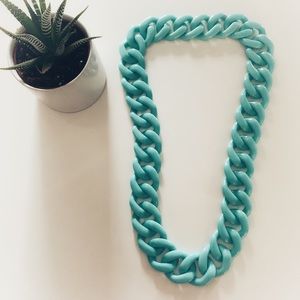 Molded chain necklace